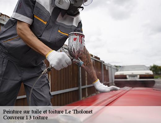 Peinture sur tuile et toiture