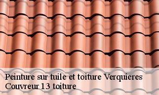 Peinture sur tuile et toiture  verquieres-13670 Couvreur 13 toiture