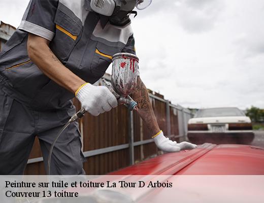 Peinture sur tuile et toiture