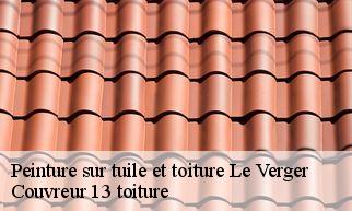Peinture sur tuile et toiture  le-verger-13500 Couvreur 13 toiture