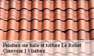 Peinture sur tuile et toiture  le-rouet-13620 Couvreur 13 toiture