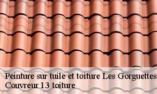 Peinture sur tuile et toiture  les-gorguettes-13720 Couvreur 13 toiture