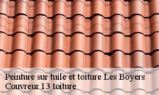 Peinture sur tuile et toiture les-boyers-13720 Couvreur 13 toiture